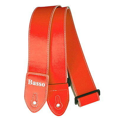 【今だけ5%OFF！ 通常2,816円→2,675円！】Basso ギターストラップ SF 180 NEON ORANGE