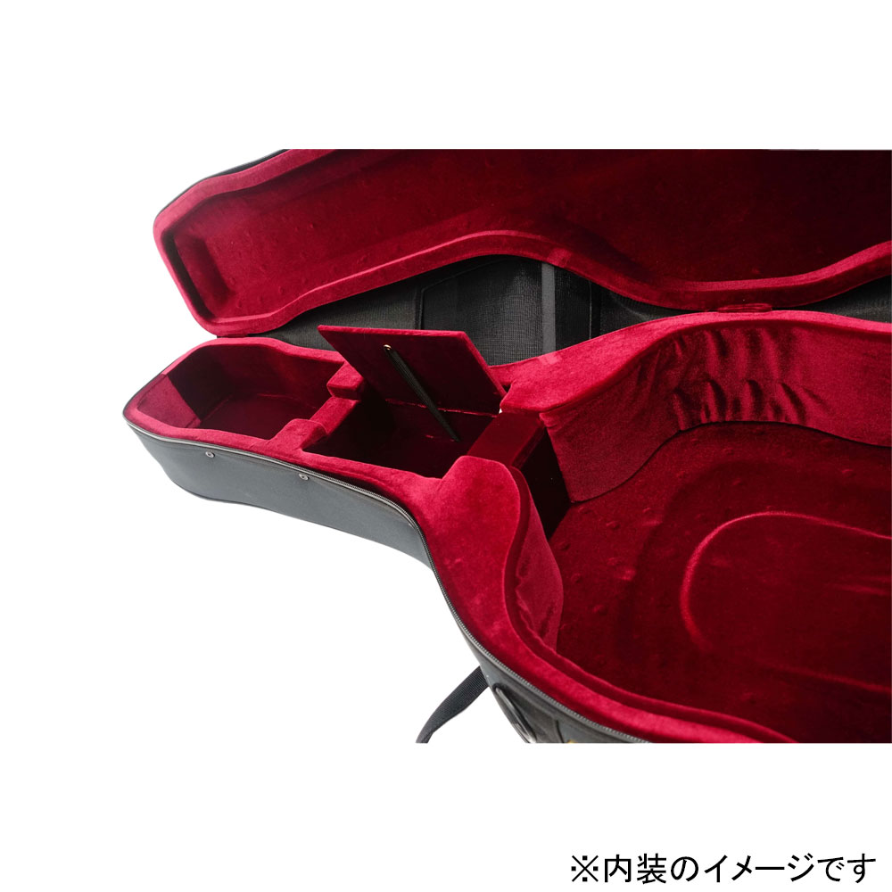 【ポイントUP！マラソン期間限定】Super Light スーパーライト ギターケース アルトギター ブラウン 540mm ALTO GUITAR CASE Brown