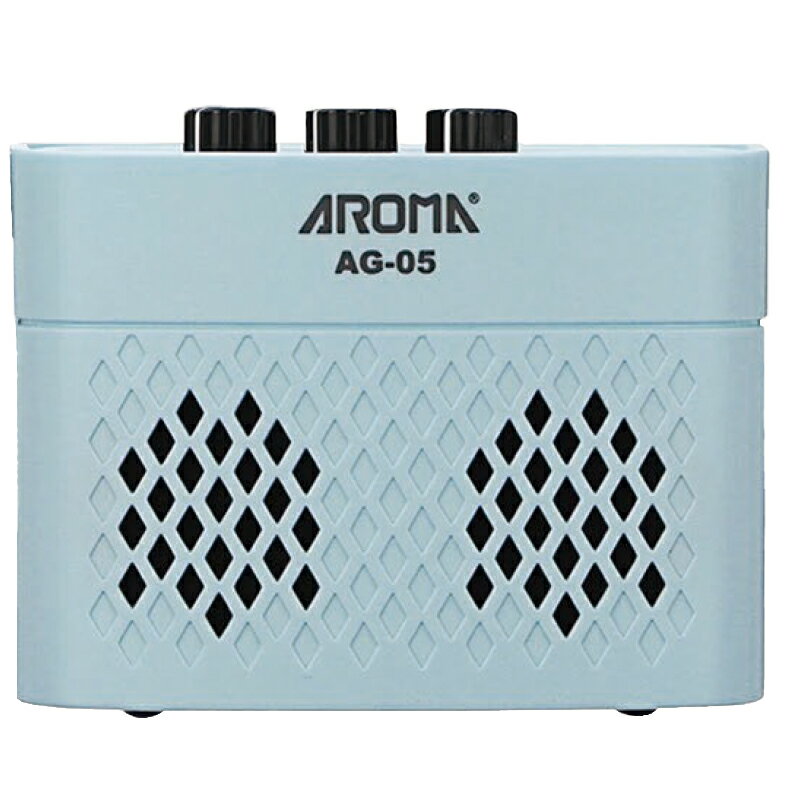アロマ ギターアンプ AROMA ミニアンプ AG-05 BLU ブルー Bluetooth搭載