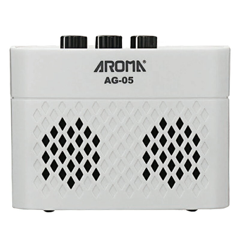 アロマ ギターアンプ AROMA ミニアンプ AG-05 WHT ホワイトetooth搭載