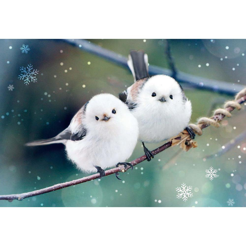 【心を込めて、ラッピング対応】ジグゾーパズル もふっとシマエナガ 300-061 BEVERLY ビバリー