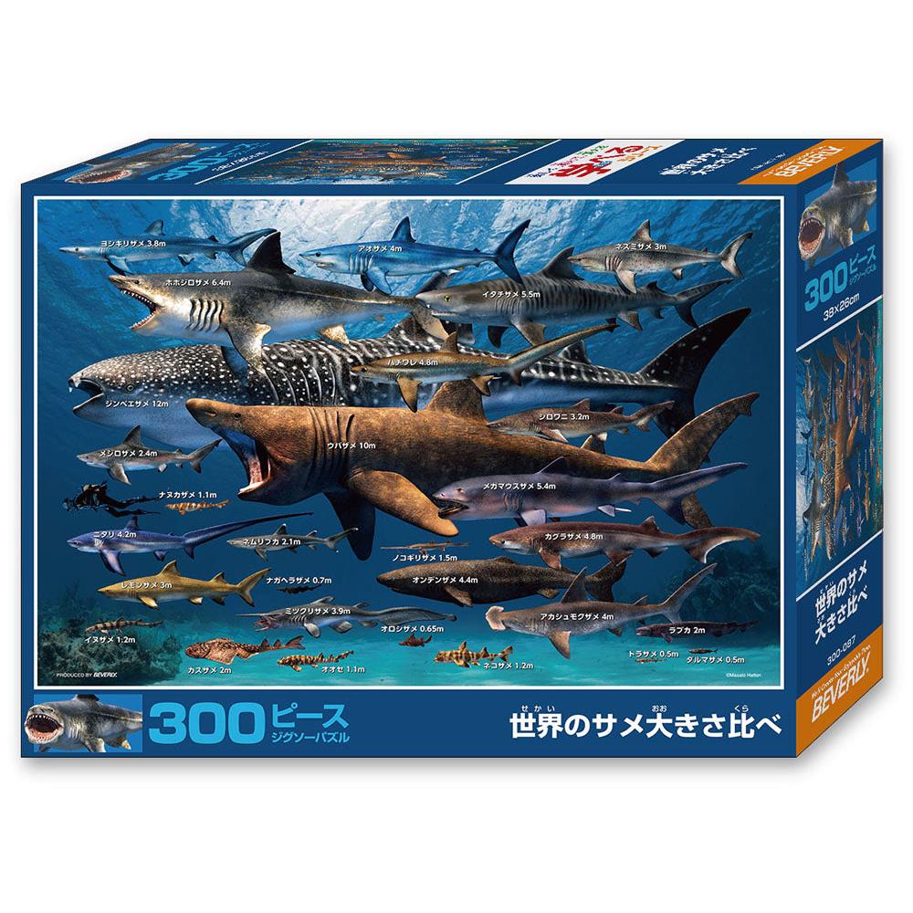 『世界のサメ大きさ比べ』のパッケージ