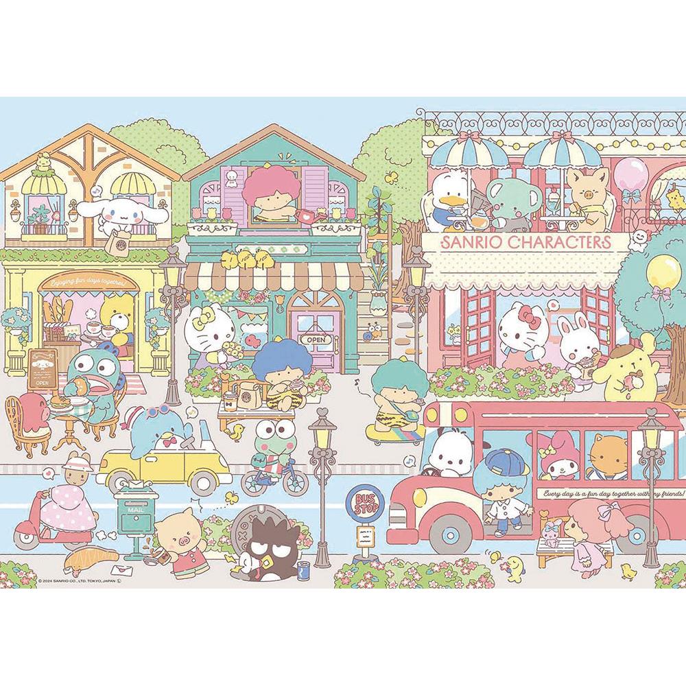 【心を込めて、ラッピング対応】ジグゾーパズル サンリオキャラクターズ ハッピーマイタウン 600-023 BEVERLY ビバリー