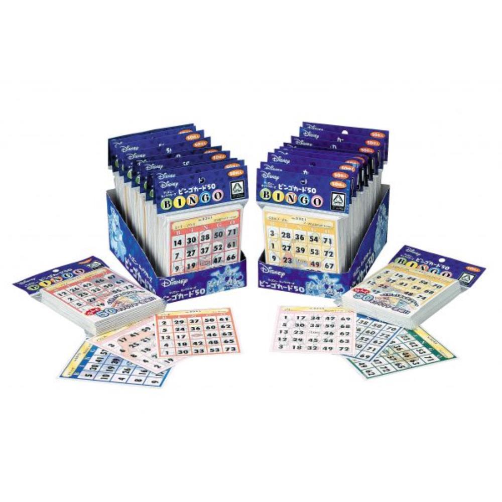 【心を込めて、ラッピング対応】ビンゴ ディズニービンゴカード50 Hanayama ハナヤマ