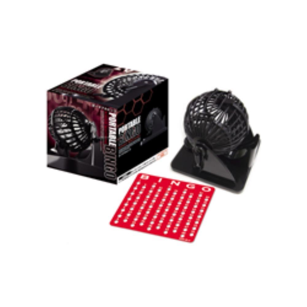 【心を込めて、ラッピング対応】ビンゴ ポータブルビンゴ（ブラック） Hanayama ハナヤマ