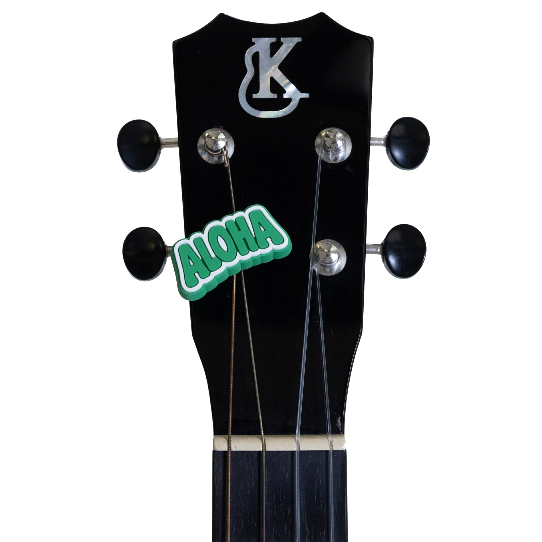 Jam Palz ヘッドストックチャーム Green Aloha HC Green Aloha ウクレレ、ギターのペグに着けれる飾り
