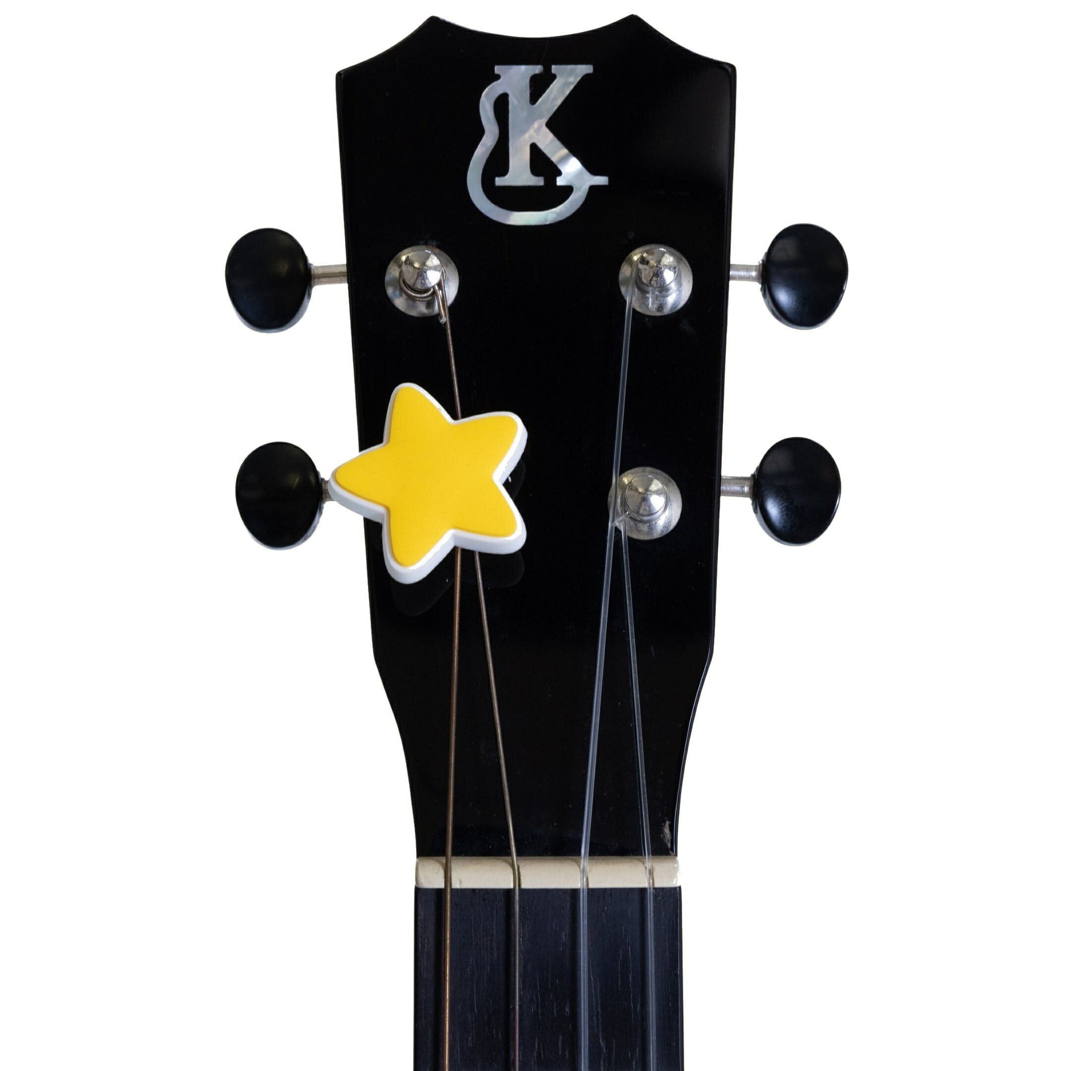 Jam Palz ヘッドストックチャーム Yellow Star HC Yellow Star ウクレレ、ギターのペグに着けれる飾り