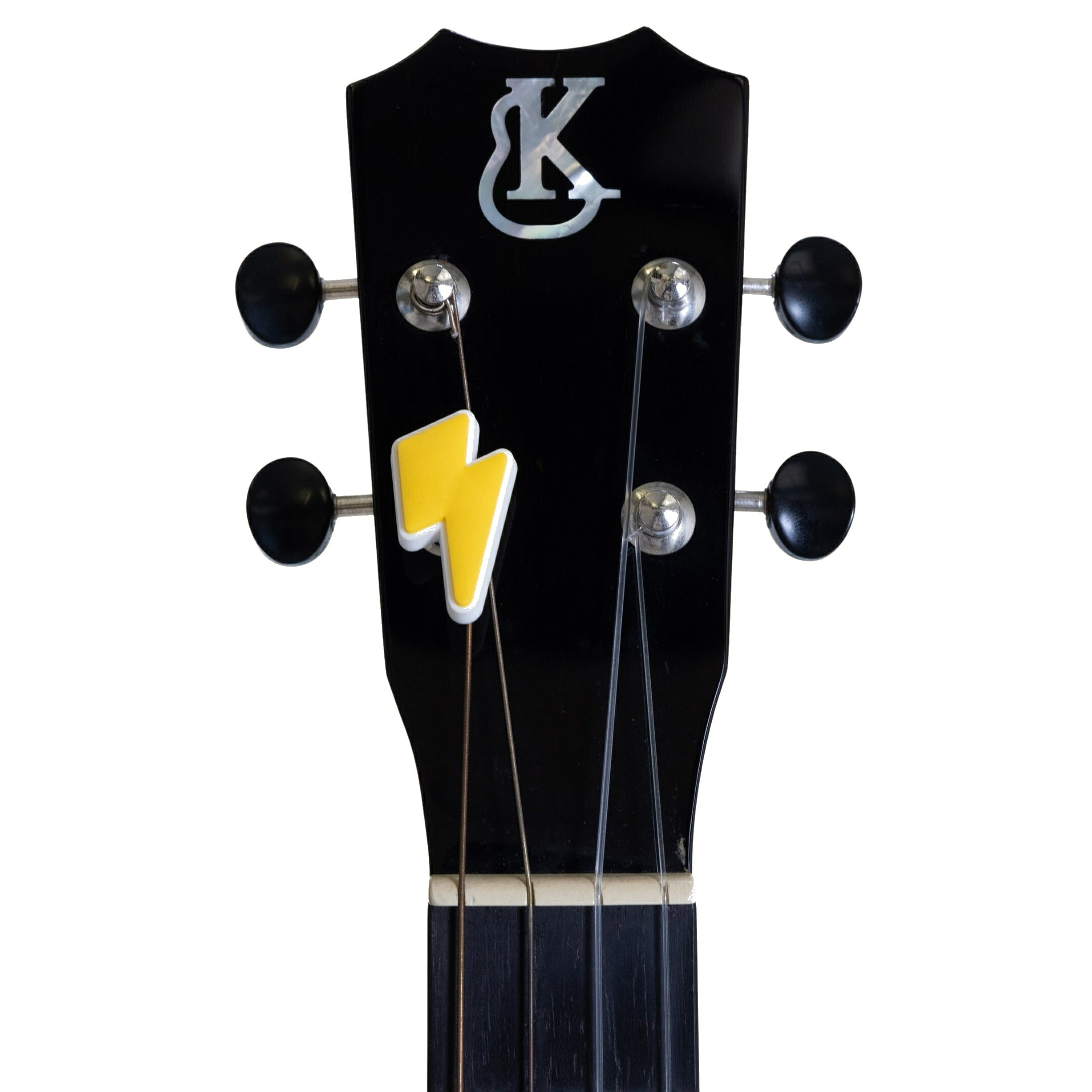 Jam Palz(シャムハルス)のヘッドストックチャーム。ヘッドストックまわりを楽しく彩るアクセサリーてす。デザイン:Yellow Lightning Bolt品番:HC Y.Lightning BoltJAN:4991966223410