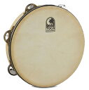 タンバリン タンブリン TOCA トカ パーカッション T1090-H 9" Single Jingle Row Wood Tambourine, With Head PLAYERS ダブルジャングル ロウウッドタンバリン 皮付き T1090H Percussion パーカッション【RCP】