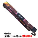 【ポイント10倍!マラソン期間限定】オルカス ハワイアンファブリック ウクレレ ストラップ ブラウン フック型 ORCAS Hawaiian Fabric Strap OUHA-STRAP BRW