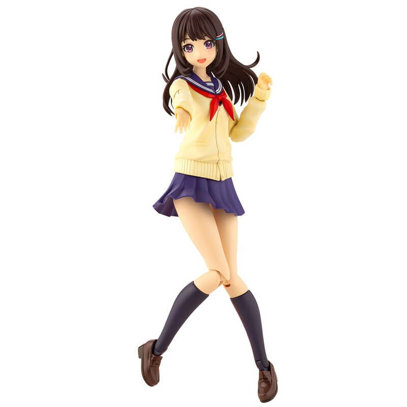 【新品】コトブキヤ 創彩少女庭園 結城 まどか【桃桜高校・冬服】プラモデル【在庫品】