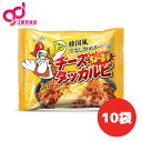 韓国ラーメン PALDO パルド 汁なし激辛旨 チーズタッカルビ袋麺 140g 10袋 セット