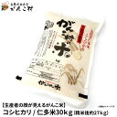 コシヒカリ白米30kg（精米後約27kg）令和元年産仁多米！生産者の顔が見えるがんこ米【送料無料】【楽ギフ_包装】【楽ギフ_のし】【楽ギフ_のし宛書】【RCP】05P06Aug16