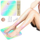 【SUPERSALE限定2665円】EMSマット フットマッサージャー フットマット 美脚 マット 電気刺激 足裏 ダイエット 低周波 EMSマッサージ 足の筋...