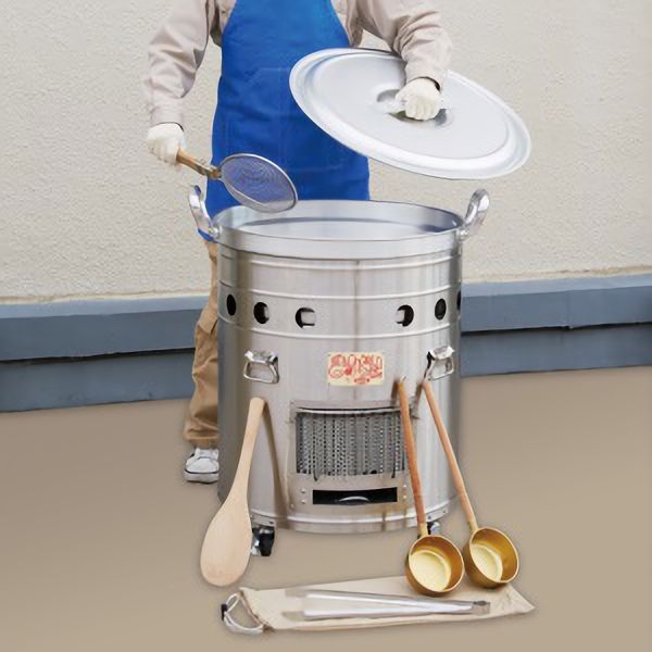 大型炊き出し器　まかないくん50型基本セット（かまど、料理、食事）メーカー直送の為代金引換はご利用..