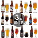 【3本選べる クラフトビール オリジナル 飲み比べセット】さくらビール、IPA、感謝ビール、バニラチョコビール、黒ビール を選び 詰め合わせ【本州送料無料｜あす楽】おしゃれ 出産内祝い・結婚内祝い・退職祝い・還暦・退職 名入れ、誕生日プレゼント・母の日ギフト対応