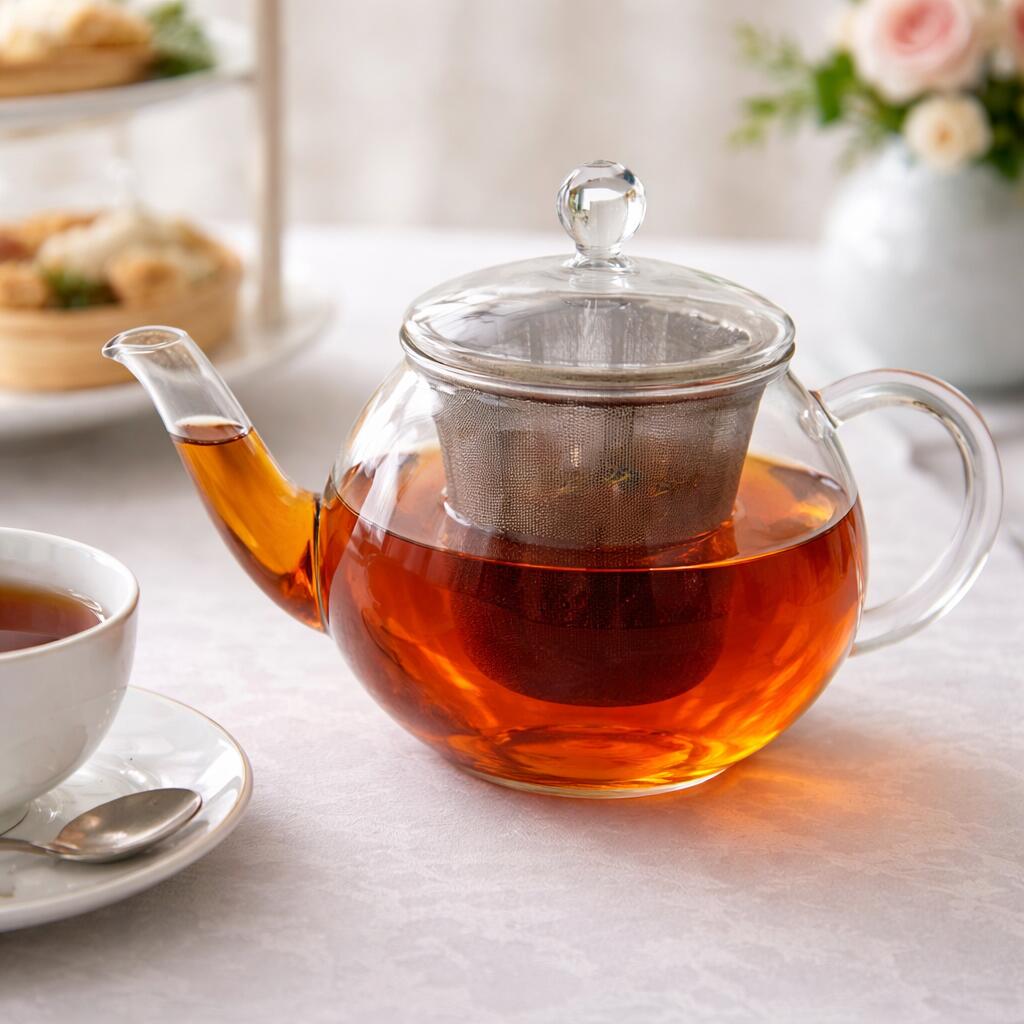 食器　ガラスポット　耐熱　かわいい【理由あり：KA-450ポット(定形郵便にて送料無料）