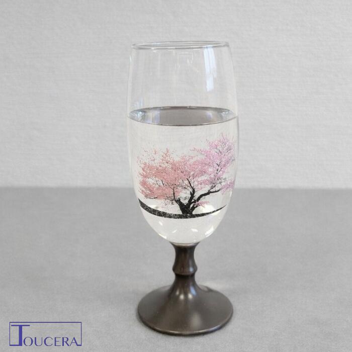 ビールグラス　ギフト　【冷感マジックビールグラス（満開桜）】有田焼　父の日 有...