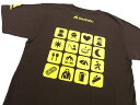 ガオバブ(Gaobabu)☆オリジナルTシャツ(Aタイプ) チョコレート