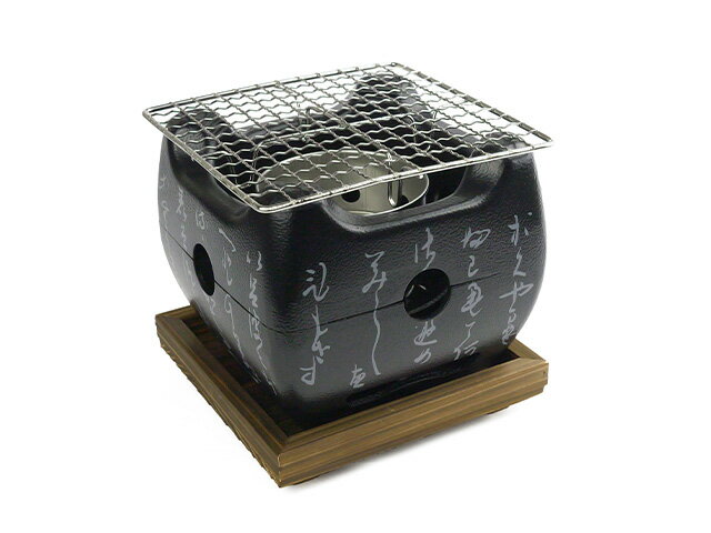 Gaobabu 日本情緒いろはコンロセット（大）黒【一部地域を除き送料無料】