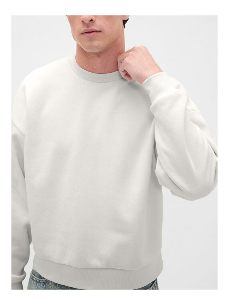 【SALE／77%OFF】(U)ヴィンテージソフト オーバーサイズ クロップド スウェットシャツ GAP ギャップ トップス スウェット・トレーナー ホワイト ピンク ブラック グリーン【RBA_E】[Rakuten Fashion]