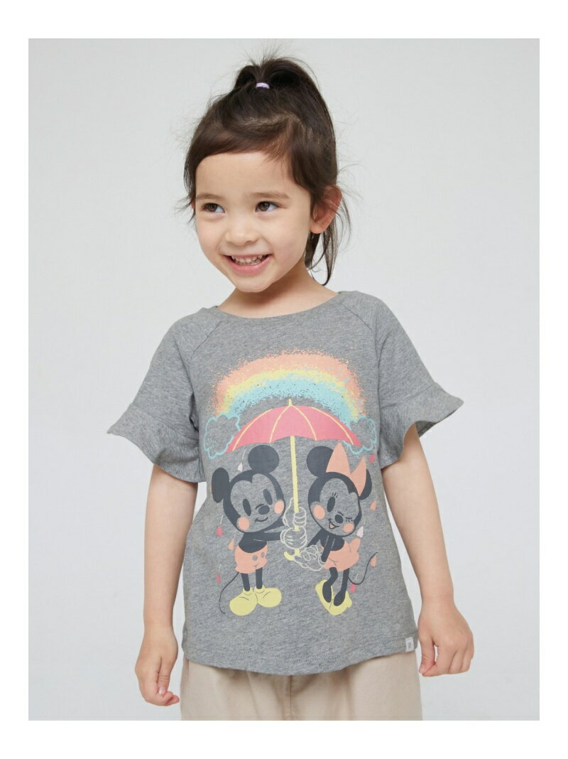 【SALE／87%OFF】(K)Babygap ｜ Disney Minnie Mouse Tシャツ GAP ギャップ トップス カットソー・Tシャツ グレー ホワイト パープル ピンク【RBA_E】[Rakuten Fashion]のサムネイル
