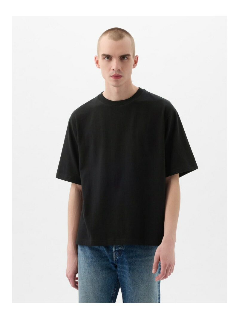 【SALE／40%OFF】 U オーバーサイズ Tシャツ ユニセックス GAP ギャップ トップス カットソー・Tシャツ ブラック ネイビー ホワイト グレー カーキ【RBA_E】[Rakuten Fashion]