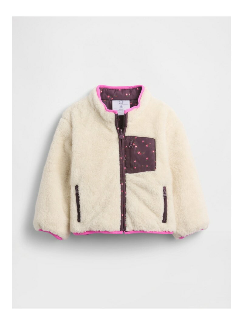 GAP ギャップ　ベージュ　牛革ボア襟 ジャケット　キッズサイズ　L タグ付き GAP ギャップ ベージュ 牛革ボア襟 ジャケット キッズサイズ L