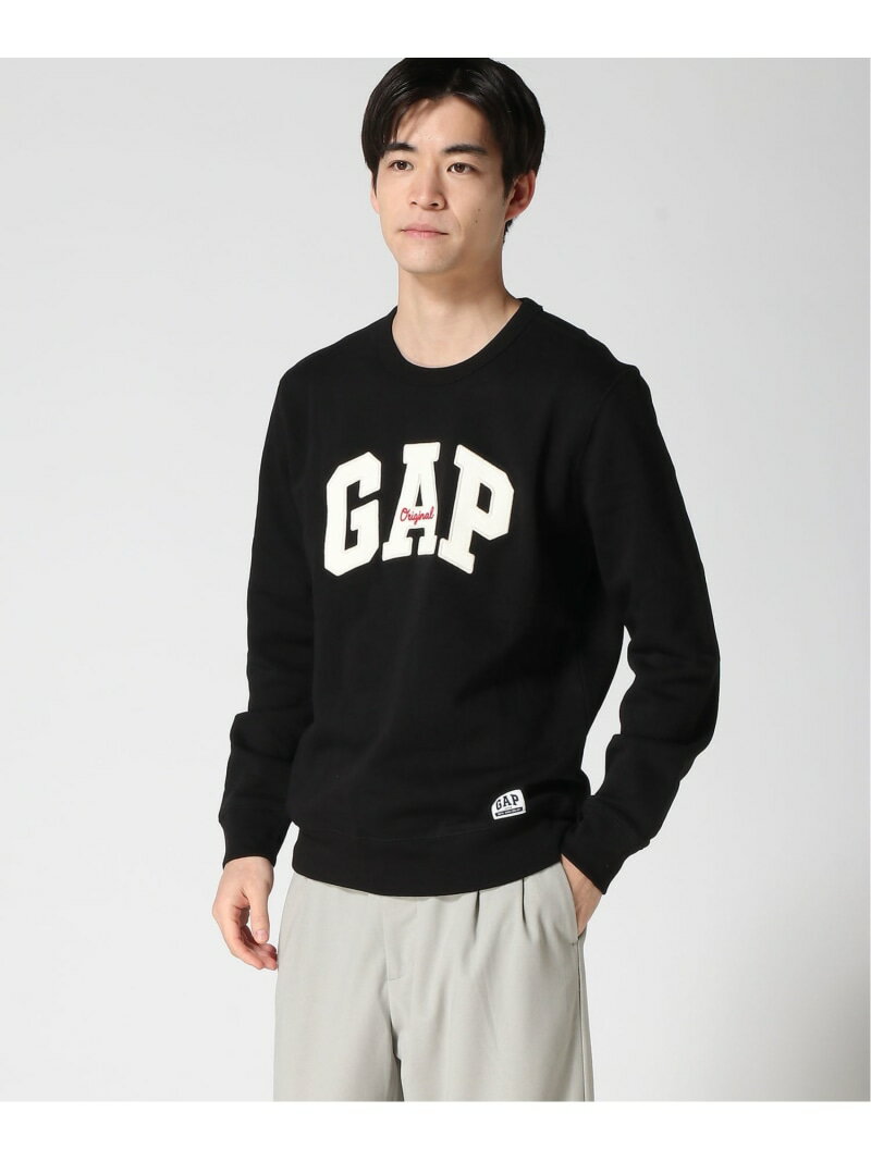 (U)GAPロゴ スウェットシャツ GAP ギャップ トップス スウェット・トレーナー ネイビー ホワイト ブラック ブラウン レッド[Rakuten Fashion]のサムネイル