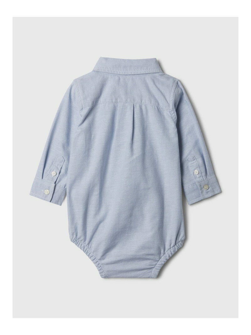 (K)オックスフォード ボディスーツ (ベビー) GAP ギャップ トップス シャツ・ブラ...