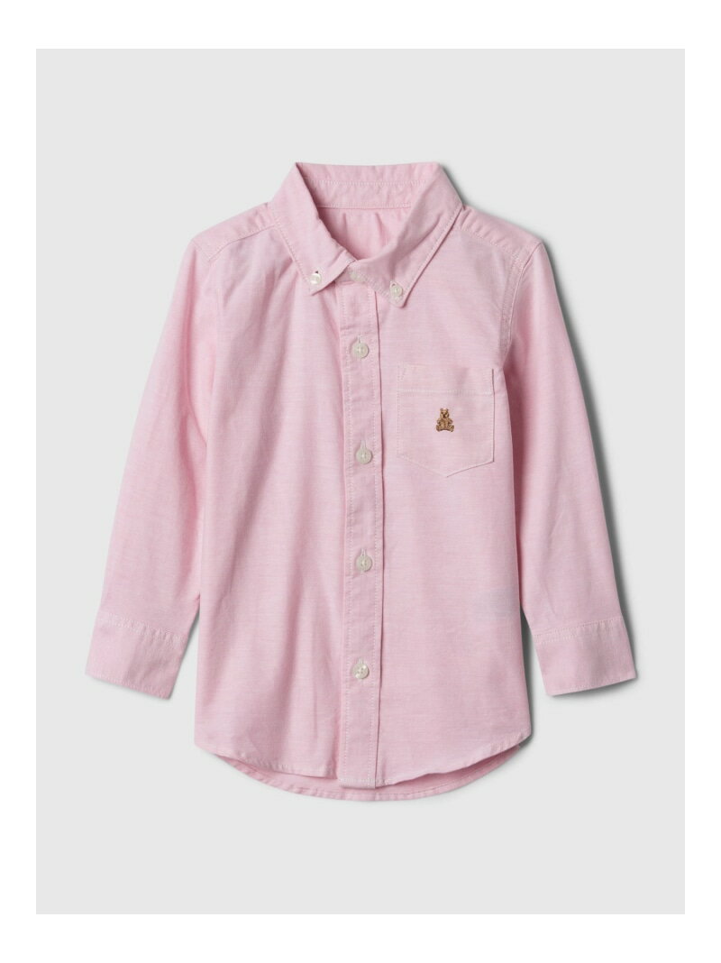 【SALE／40 OFF】(K)オックスフォード シャツ (幼児) GAP ギャップ トップス シャツ ブラウス ピンク【RBA_E】 Rakuten Fashion