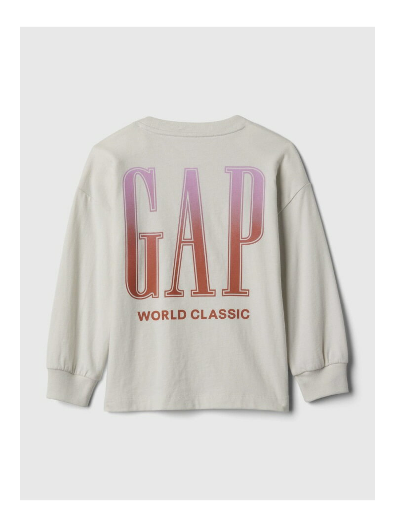 【SALE／61%OFF】 K GapロゴグラフィックTシャツ 幼児 GAP ギャップ トップス カットソー・Tシャツ ホワイト ネイビー イエロー カーキ【RBA_E】[Rakuten Fashion]