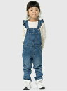 【SALE/40%OFF】(K)babyGap ウォッシュウェル デニム オーバーオール GAP ギャップ オールインワン・オーバーオール オーバーオール・サロ...