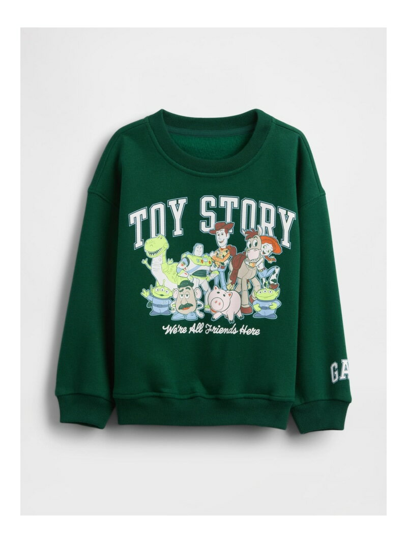 (K)Gap × ディズニー ヴィンテージソフト スウェットシャツ (幼児・ベビー) GAP ギャップ トップス スウェット・トレーナー グリーン ホワイト【送料無料】[Rakuten Fashion]のサムネイル