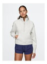 【SALE/49%OFF】(W)ハーフジップ プルオーバー GAP ギャップ トップス スウェット・トレーナー ブラック グレー【RBA_E】【送料無料】[Ra...