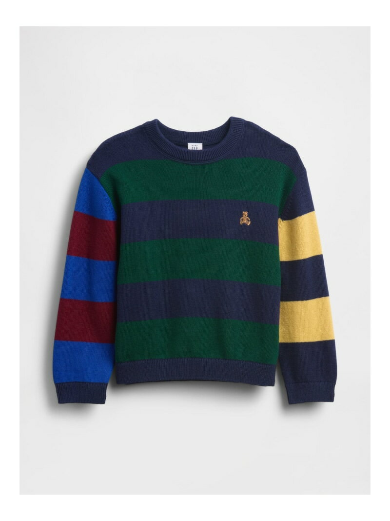 【SALE／40%OFF】(K)クルーネックセーター (幼児・ベビー) GAP ギャップ トップス ニット ブルー グリーン【RBA_E】[Rakuten Fashion]のサムネイル