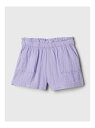 【SALE／40%OFF】(K)クリンクルガーゼ プルオンショートパンツ (幼児) GAP ギャップ パンツ その他のパンツ パープル ブルー ホワイト グリーン【RBA_E】[Rakuten Fashion]