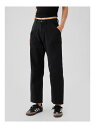 【SALE/54%OFF】(W)ミッドライズ ツイル バレルパンツ GAP ギャップ パンツ その他のパンツ グリーン ブラック【RBA_E】【送料無料】[Ra...