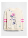(K)Gap × ディズニー ヴィンテージソフト スウェットシャツ (幼児・ベビー) GAP ギャップ トップス スウェット・トレーナー パープル ホワイト【送...