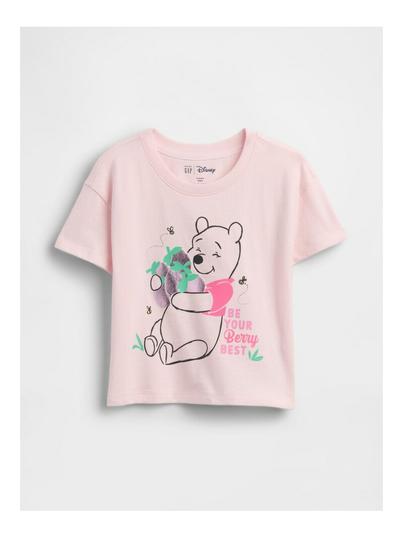 (K)Gap × ディズニー グラフィックTシャツ (幼児・ベビー) GAP ギャップ トップス カットソー・Tシャツ ブルー イエロー ピンク[Rakuten Fashion]