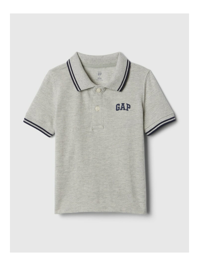 (K)babyGap ピケ ポロシャツ GAP ギャップ トップス ポロシャツ グレー ネイビー[Rakuten Fashion]