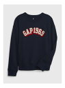 K Gapロゴ グラフィック スウェット・トレーナー キッズ GAP ギャップ トップス スウェット・トレーナー ネイビー グレー ブルー レッド ベージュ【送料無料】[Rakuten Fashion]