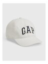(K)オーガニックコットン100% GAPアーチロゴ ベースボールキャップ (キッズ) GAP ギャップ 帽子 キャップ ホワイト ブラック カーキグリーン[R...