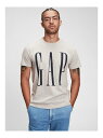 【SALE／33%OFF】 U GapロゴクルーネックTシャツ GAP ギャップ トップス カットソー・Tシャツ グレー ブラック ホワイト【RBA_E】[Rakuten Fashion]