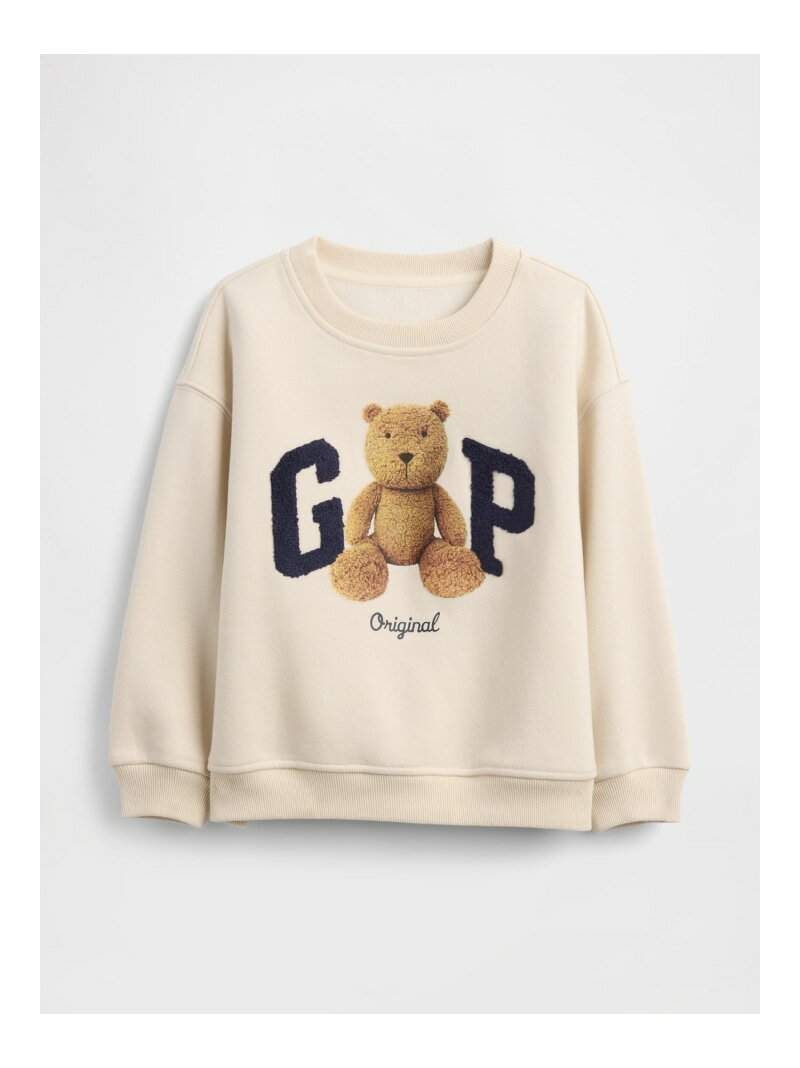 【SALE／40%OFF】(K)ヴィンテージソフト くまさん GAPロゴ スウェットシャツ (幼児・ベビー) GAP ギャップ トップス スウェット・トレーナー レッド ホワイト【RBA_E】[Rakuten Fashion]のサムネイル