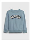 【SALE／59%OFF】(K)GAP 1969 アーチロゴ スウェット・トレーナー (幼児) GAP ギャップ トップス スウェット・トレーナー ブルー レッド【RBA_E】[Rakuten Fashion]