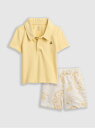 【SALE/64%OFF】(K)ポロ襟 コーデセット (ベビー) GAP ギャップ トップス ポロシャツ イエロー【RBA_E】[Rakuten Fashion...