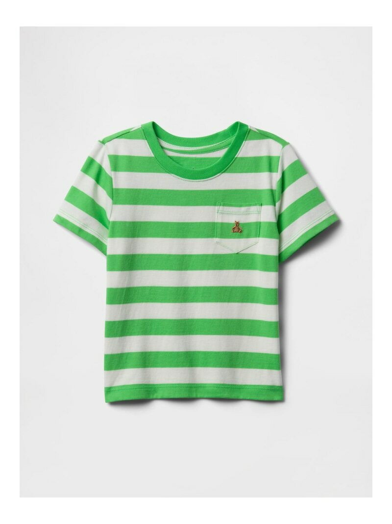 【SALE／40%OFF】(K)ブラナン フェイバリット ポケットTシャツ (幼児・ベビー) GAP ギャップ トップス カットソー・Tシャツ グリーン ネイビー【RBA_E】[Rakuten Fashion]のサムネイル