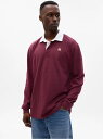 ギャップ 【SALE／74%OFF】(U)ブラナンベア オーバーサイズ ラグビーTシャツ(ユニセックス) GAP ギャップ トップス ポロシャツ レッド グリーン ネイビー ブラック【RBA_E】[Rakuten Fashion]