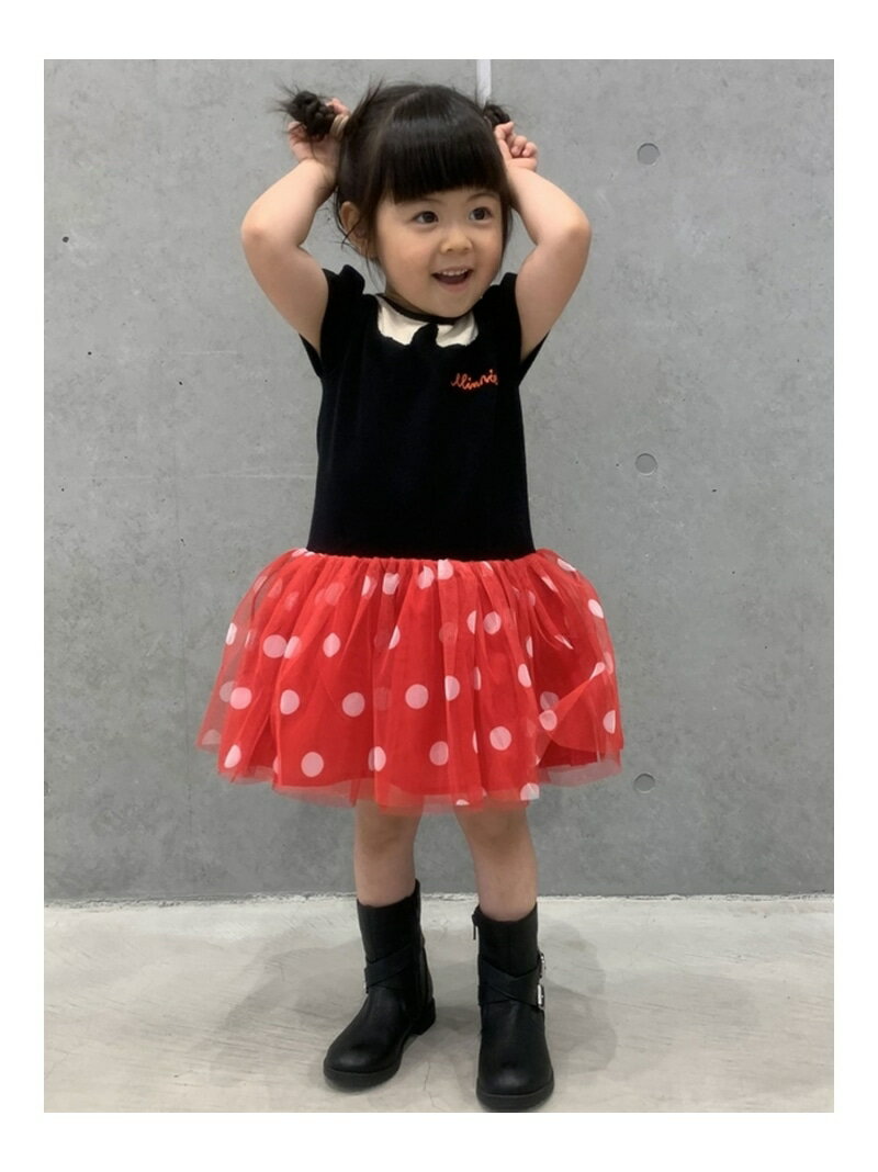 【SALE／34 OFF】(K)babyGap ディズニー ミニーマウス チュールワンピース GAP ギャップ ワンピース ドレス ワンピース ブラック【RBA_E】【送料無料】 Rakuten Fashion
